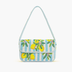 Bolso de hombro de verano hecho a mano para mujer, de moda, con cuentas de calidad, bordado con cuentas de semillas, de múltiples diseños, para la noche - Product Image 3