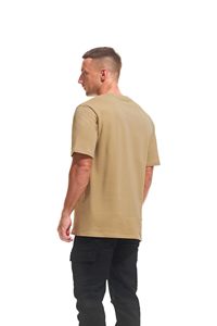 เสื้อยืดผู้ชายเนื้อผ้านุ่มพิเศษ ทรงสปอร์ต คอวี ผ้าคอตตอนผสม 100% ทรงพอดีตัว แขนสั้น สีพื้น เหมาะสำหรับใส่ลำลอง ออกกำลังกาย วิ่ง - Product Image 3