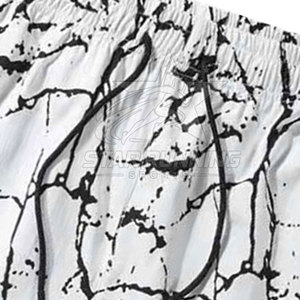 Pantalones Cortos de Playa de Lona Impermeables Casuales de Primera Calidad, Transpirables, para Uso en Verano, para Hombre, Precio Bajo, Servicio OEM, 100% Algodón, Color Sólido - Product Image 4