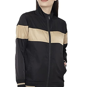 Best Design Women Casual Printed Tracksuit Solid Pattern Breathable 100% Cotton Winter Wear Women Zipper Tracksuit - Product Image 6