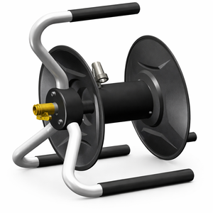 Portable Hose Reel 75-ft with Steel Stand, Hybrid Polymer for Industrial Automotive Portable Lightweight Design ODGGAD002 - Product Image 2