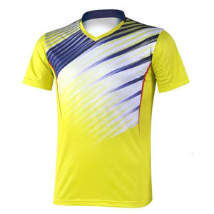 Camiseta de verano para hombre de alta calidad, 100% poliéster, de secado rápido y transpirable, cuello redondo, manga corta, corte regular, personalizable con logo. - Product Image 5