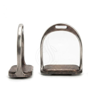 Estribos Premium para Montar a Caballo con Diseño Metálico Resistente para Entrenamiento, Clases de Equitación y Actividades Ecuestres Regulares - Product Image 4