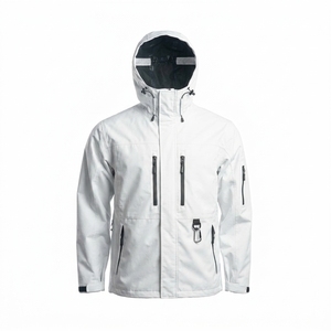 Unisex Outdoor <b>Jackets</b> Full Zip Casual Padded Soft Shell Cordura Windbreakers Lightweight Waterproof <b>Rain</b> <b>Jackets</b> <b>Plus</b> <b>Sizes</b> - Product Image 1