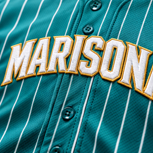 Camiseta de Béisbol Personalizada con Bordado, Cuello en V, Manga Corta, Secado Rápido, Transpirable, Antibacteriana, 100% Poliéster para Clubes y Equipos - Product Image 2