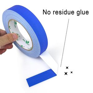Cinta Adhesiva Azul Mate No Reflectante de 1 Pulgada x 30 Yardas, Desgarrable a Mano, Autoadhesiva para Etiquetado de Cables en Aplicaciones Eléctricas - Product Image 3