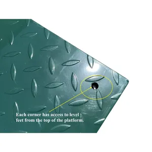 US-EW2436 Balance au sol «Eweigh» 2 × 3 et deux rampes (10,000 lb x 1 lb) - Product Image 6