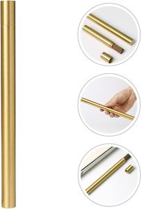 Tubo de Almacenamiento de Incienso de Latón, Porta Incienso Artesanal para Decoración del Hogar, Sala de Estar, Dormitorio - Product Image 4