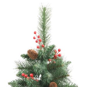 Sapin de Noël artificiel vert à charnières - Product Image 4