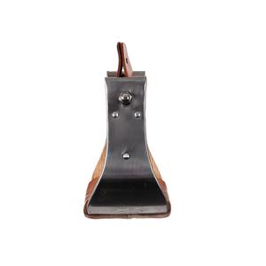Étriers d'équitation en bois massif faits à la main pour chevaux, repose-pieds de selle équestre durables en bois naturel - Product Image 5