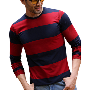 T-shirt Polo en Jersey à Manches Courtes et Manches Longues Rayé Uni Respirant Style Rugby en Coton Personnalisé pour Homme 2026 - Product Image 3