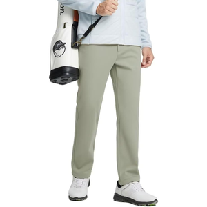 กางเกงกอล์ฟบุขนแกะสำหรับผู้ชาย กางเกงซอฟต์เชลล์กันน้ำ สำหรับออกกำลังกาย กิจกรรมกลางแจ้ง เดินป่า กางเกงกันหนาวบุฉนวนสำหรับผู้ชาย - Product Image 3