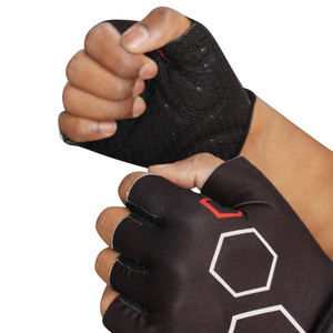 Lightweight Half Finger Gym <b>Gloves</b> with Lace-Up Closure for Bodybuilding <b>Weight</b> Lifting & Fitness <b>Training</b> - Product Image 2
