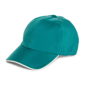 Casquette de baseball unisexe 6 panneaux, couleur unie marron, en sergé, décontractée pour adultes, fermeture ajustée à l'arrière, idéale printemps-été - Product Image 4