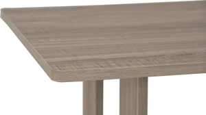 Mesa de Centro Rectangular Contemporánea de Madera Laminada en Roble Oscuro para Sala de Estar, Muebles para el Hogar - Product Image 5