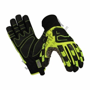 ถุงมือทำงานหนังสังเคราะห์คุณภาพพรีเมียม Amara ปรับแต่งได้ อุปกรณ์ป้องกันส่วนบุคคลเพื่อความปลอดภัยสำหรับช่างยนต์ คุณภาพสูง - Product Image 1