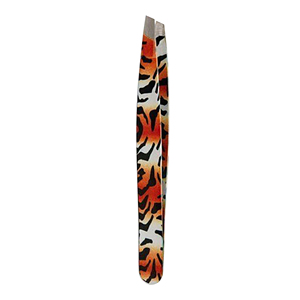 Pince à épiler de précision légère et écologique en acier inoxydable, à pointe inclinée, pour l'épilation, idéale pour les salons et usage personnel - Product Image 6