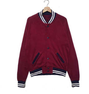 Chaqueta Varsity de Lana de Invierno de Alta Calidad con Botones, Cuello Alto, Fácil de Usar, Última Moda, Mangas Largas y Delgadas, Cuero al por Mayor - Product Image 6