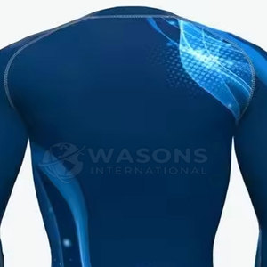 Body Building Spandex Polyester Made Men <b>Compression</b> <b>Shirts</b> Fitness Wear <b>Compression</b> <b>Shirts</b> For Men - Product Image 3