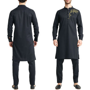 2026 New Design High Quality Modest Solid Arabic <b>Thobe</b> <b>Men's</b> Jubbah Thermal Long Sleeve Breathable Plus Size Autumn Wholesale - Product Image 1