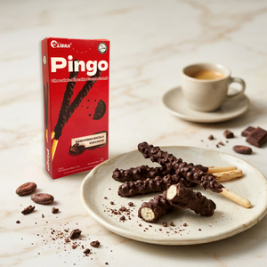 | Muestras Gratis y Mejor Precio |   Galletas de Chocolate con Leche PINGO con Coco y Chispas de Cacao, Sabor Decadente, 32g, ODM - Product Image 1