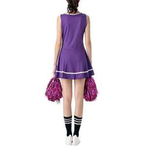 ชุดเชียร์ลีดเดอร์แบบชิ้นเดียวสำหรับผู้หญิง น้ำหนักเบา ผลิตตามสั่ง ดีไซน์ใหม่สำหรับเด็กผู้หญิง พร้อมตัวเลือกสีที่ปรับแต่งได้ - Product Image 4