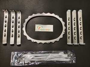 Retractor de Anillo Turner Warwick con 6 Cuchillas para Uretroplastia, Retractor Urológico - Product Image 4