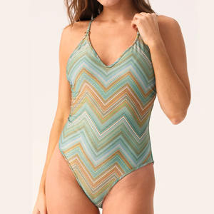 Maillot de bain une pièce pour femme, grande taille, respirant, écologique, séchage rapide, de haute qualité, personnalisé, pour la vente en gros - Product Image 5