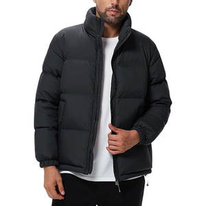 Blouson matelassé ample personnalisé pour homme, color block, idéal pour le ski, les voyages et la randonnée, avec option de marquage OEM et impression sérigraphique - Product Image 5