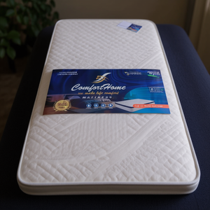 Bonnel Spring Mattress Pad 8 Inch Topper 72x36x8 Inch Queen Size Comfortable Microfiber with Memory Foam for Home & Hotel Use - Product Image 3