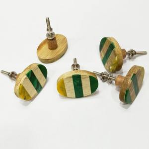 ลูกบิดประตูเรซิ่นลายไม้ ดีไซน์โดดเด่นมีเอกลักษณ์ สำหรับประตูสไตล์เรโทร หรือใช้เป็นมือจับตู้เสื้อผ้า มีจำหน่ายในราคาที่ดีที่สุด - Product Image 6