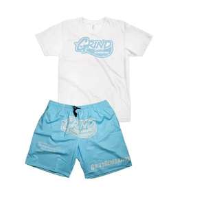 Sudadera y conjunto de pantalones cortos unisex con estampado de logotipo personalizado, estilo streetwear, hip hop, para hombre y mujer. - Product Image 3