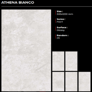 Baldosas de Porcelana Mate Premium de 600x1200mm para Uso Interior/Exterior, Antideslizantes, Resistentes al Ácido, CLAYTON CERAMIC, Hechas en India - Product Image 1