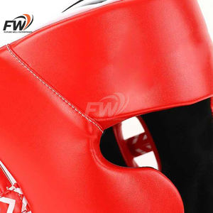 Protector de Cabeza de Boxeo de Marca Personalizada, Cuero PU Duradero y Transpirable, Diseño Personalizable con Logotipo, para Kickboxing, Entrenamiento de MMA, Todas las Temporadas - Product Image 2