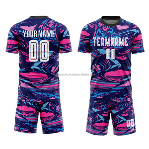 Ensemble de football personnalisé, t-shirt de football, kit de football, vêtements de football sublimés à séchage rapide - Product Image 6