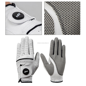 Gants de golf pour hommes en cuir Cabretta de qualité supérieure Dwelt Gears, antidérapants, à doigts entiers, en peau de mouton douce, respirants, confortables, pour la main gauche - Product Image 6