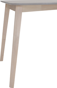 Modern Minimalist Triangular Solid Wood Dining <b>Table</b> <b>Small</b> Space <b>Kitchen</b> <b>Table</b> with Tapered Legs <b>for</b> 2-3 Persons - Product Image 5