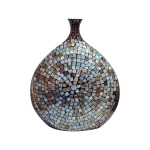 Eco Friendly Handmade Mother of Pearl <b>Decorative</b> <b>Vase</b> from Vietnam Factory - Product Image 4