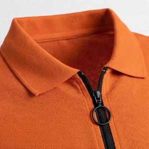 Polo de Manga Corta para Hombre, Color Personalizado, Tejido de Tela Sólida, Diseño Personalizado, Estilo Golf, Casual, Transpirable, Premium - Product Image 4