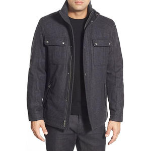 Chaqueta Varsity Personalizada con Doble Botonadura, Premium para Hombre, Lana/Poliéster, Moda Urbana de Primavera, Fabricante Mayorista - Product Image 1