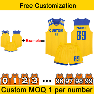 Professional Fit Basketball Uniform Customizable Team Logo Jersey And Shorts Athletic Wear For Practice Sessions - Product Image 3
