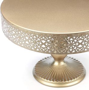 Stylish Eco-friendly Stainless Steel Cake Stand for <b>Dessert</b> Display Traditional Design for Parties and Special Events - Product Image 5