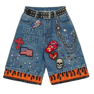 กางเกงยีนส์ขาสั้นสั่งทำจากโรงงาน ผลิตตามแบบที่ต้องการ ปรับแต่งได้ทุกส่วน ผ้า ทรง ความยาว สี ลวดลาย แบรนด์ คุณภาพสูง ระบายอากาศได้ดี - Product Image 2