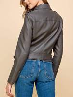 Blouson universitaire rouge pour homme, coupe ajustée, fermeture boutonnée, couleur unie, coupe-vent, respirant, écologique, avec logo frontal