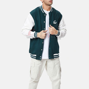 Durable Construction And <b>Smart</b> Fit <b>For</b> Everyday Winter <b>Jacket</b> Wear Classic Varsity <b>Jacket</b> Regular Sleeve Fleece Casual Wear - Product Image 3