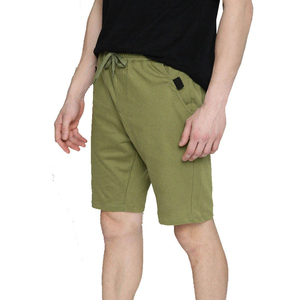 Pantalones Cortos Bermuda para Hombre, Verdes, de Poliéster/Nylon, Casuales, Cintura Elástica, Color Sólido, Corte Medio, con Bolsillos, Transpirables, de Secado Rápido, Tejido Frontal - Product Image 2