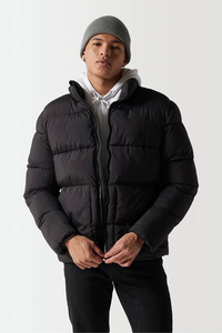 Veste matelassée oversize à fermeture éclair pour homme, qualité supérieure, solide, chaude pour l'hiver, personnalisée, imperméable, de haute qualité, en duvet - Product Image 4