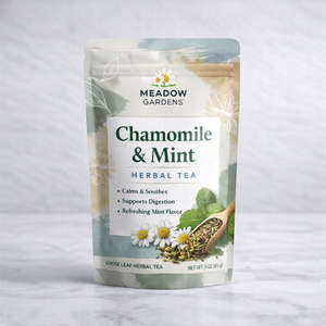 Pochette à fermeture éclair Doypack pour l'emballage du thé en vrac |   Plastique laminé |   Encoche de déchirement |   Fabricant vietnamien - Product Image 5