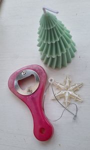 Ouvre-bouteille de luxe en résine, fait main, finition scintillante colorée, robuste, en acier inoxydable, pour usage quotidien en cuisine - Product Image 2