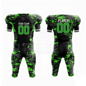 Custom Made American Football Jersey Uniform Boxy Cropped Vintage Graphic Polyester Sports Football Shirt <b>Mesh</b> <b>Top</b> - Product Image 6